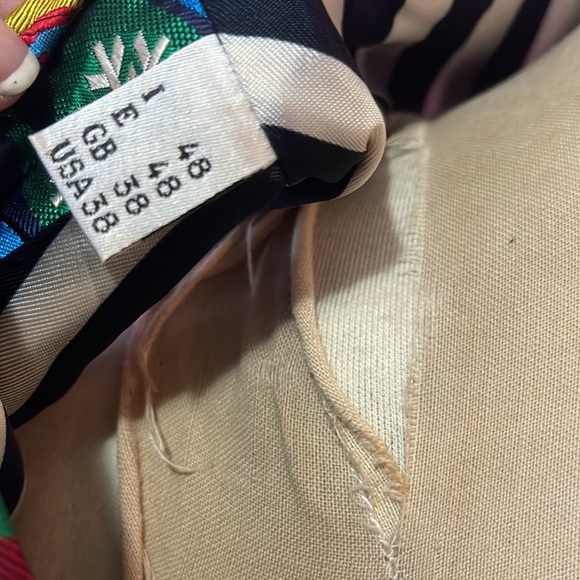 Moschino Cheap Chic Men's Silk Peace Sign Vest NWT THE NANNY - Picture 14 of 16